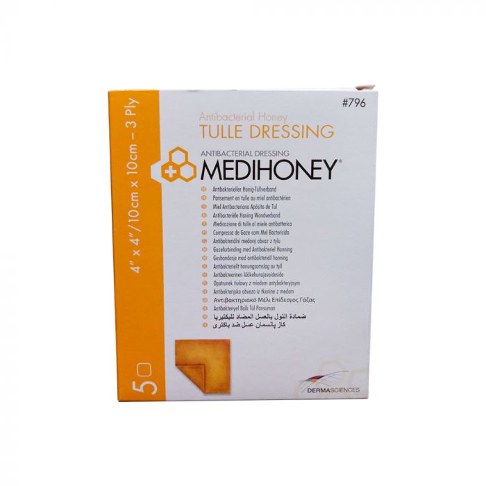 گاز عسل آنتی باکتریال - Antibacterial Honey Tulle Dressing