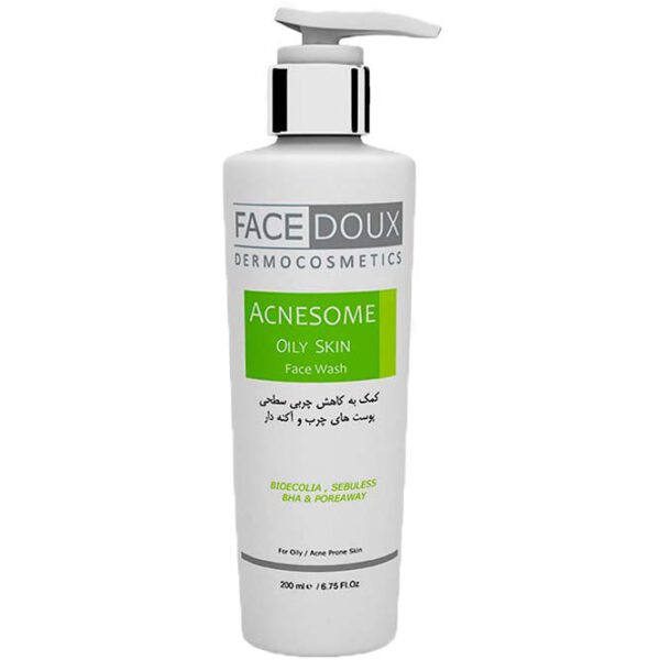 شوینده مایع غیرصابونی صورت فیس دوکس (پوست چرب)
