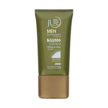 کرم ضدافتاب اقایان SPF50 بی رنگ ژوت