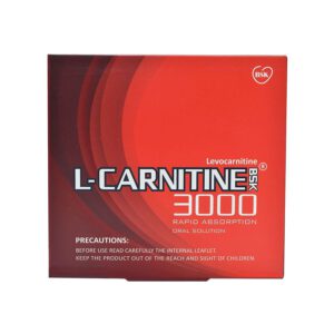 محلول خوراکی L-CARNITINE 3000 بی اس کی ( 10 ویال )