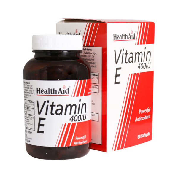 سافت ژل ویتامین E 400 هلث اید ( 60 عدد )