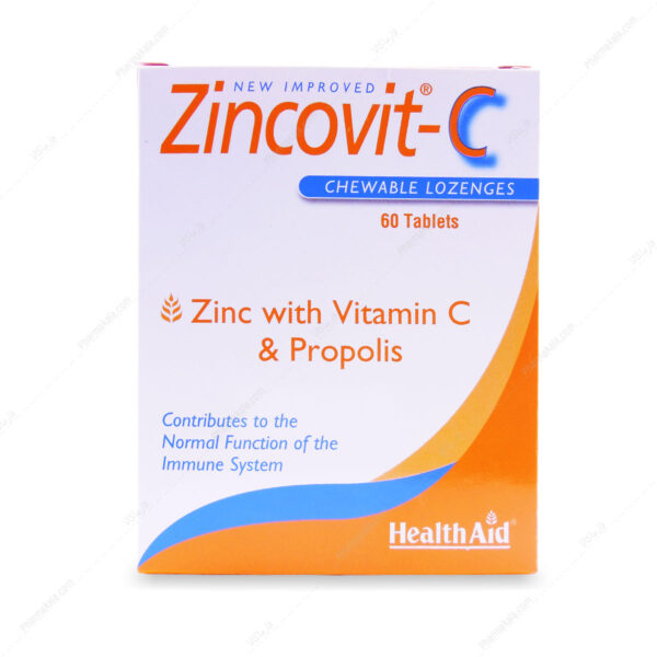 قرص ZINCOVIT-C هلث اید ( 60 عددی )