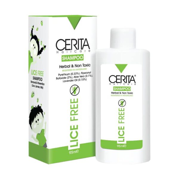 شامپو ضد شپش و التهاب اطفال سریتا