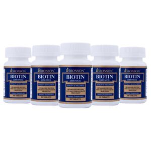 قرص BIOTIN 1000 mcg برونسون ( 60 عددی )