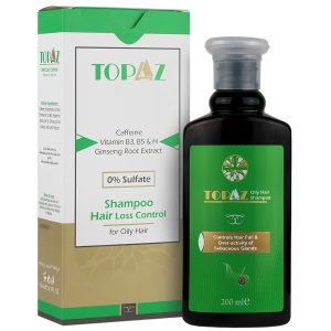 شامپو ضد ریزش مخصوص موهای چرب توپاز