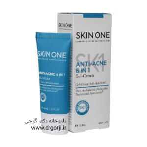 ژل کرم مناسب پوست های آکنه دار اسکین وان