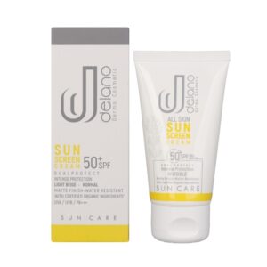 کرم ضدآفتاب پوست خشک SPF50 دلانو ( بژ روشن )