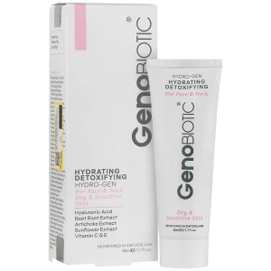 کرم رطوبت رسان و دتوکسیفای کننده صورت و گردن (پوست خشک) ژنوبایوتیک