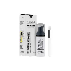 شامپو فوم شستشو پلک و مژه سریتا