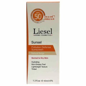 ضدآفتاب spf50 پوست خشک لایسل ( بژ طبیعی )
