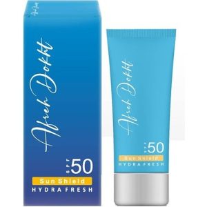 کرم ژل ضد افتاب مرطوب کننده انواع پوست SPF50+ آفردخت
