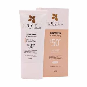 کرم ضد آفتاب SPF 50 پوست خشک لایت لوسل ( رنگی )